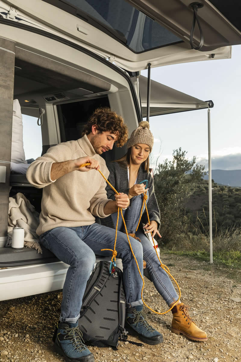 Pareja Ruta Monte